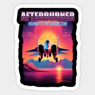 F-14 Afterburner Sticker